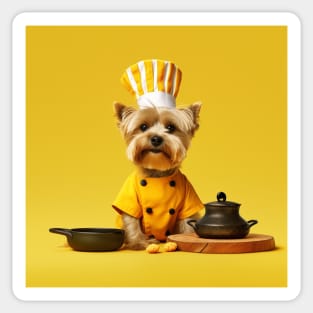 Dog Chef Sticker